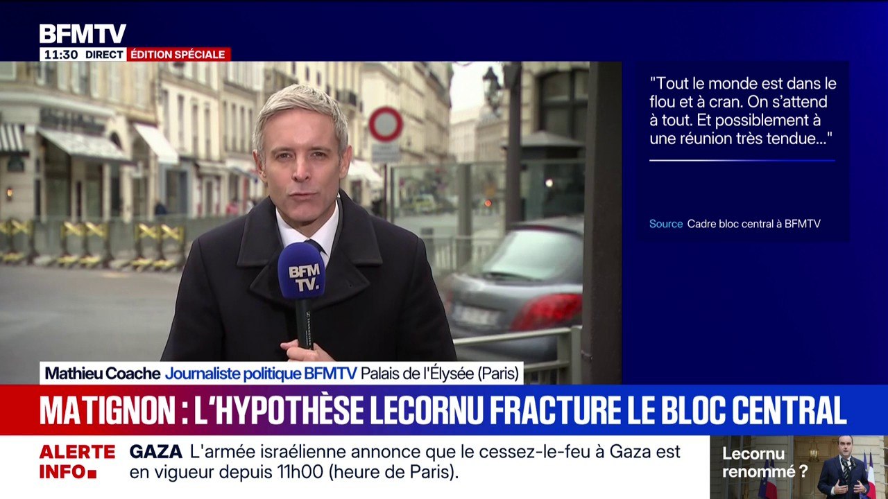 Nouveau Premier ministre: un "front anti-Lecornu" se forme avant la réunion avec les chefs de partis et de groupes parlementaires à l'Élysée