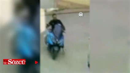 Beyoğlu'nda polislerin "Dur" ihtarına uymayan motosikletli şüpheli yakalandı
