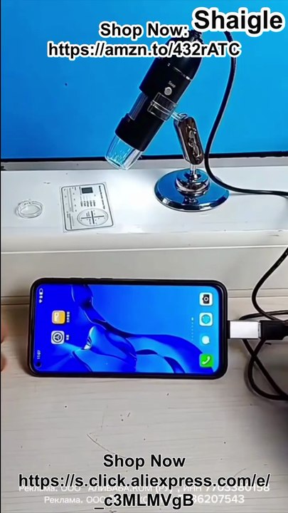 Wireless Digital Microscope 1000x HD Zoom | Portable USB Inspection Camera