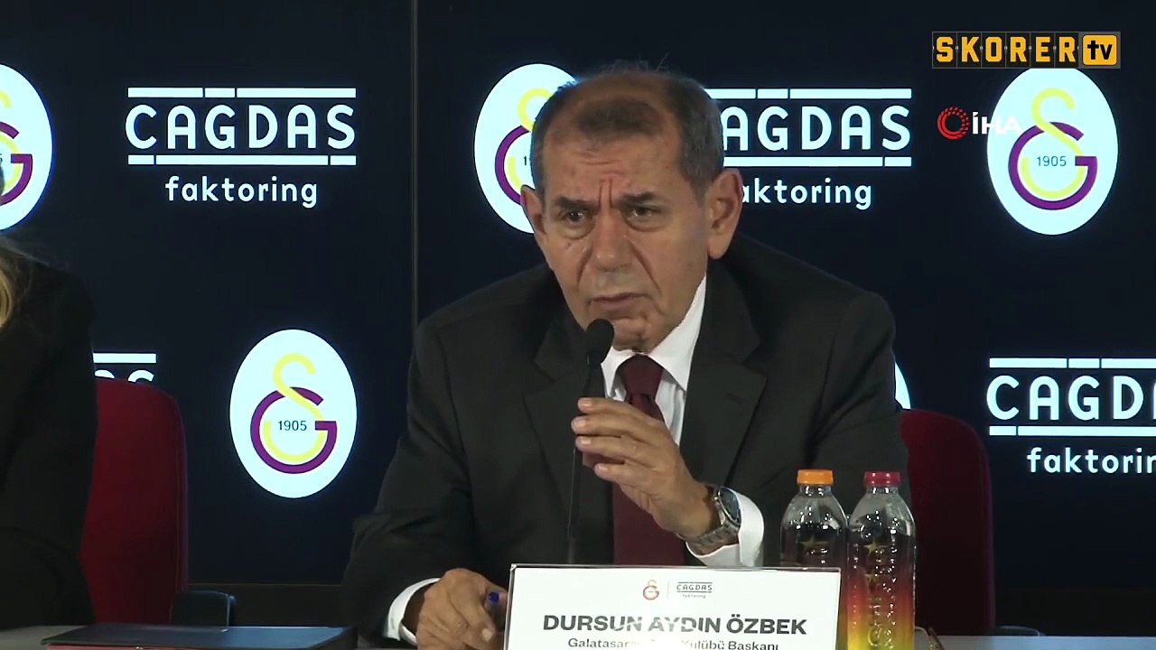 Galatasaray Başkanı Özbek'ten Kerem Aktürkoğlu sorusuna cevap: UEFA ve FIFA'da yaptırım var