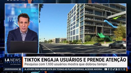 Samy Dana: Estudo aponta que tempo de uso do TikTok dobrou | IA NEWS