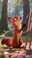 The Fox Who Painted the Moon