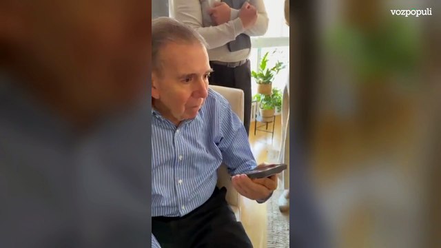 La llamada de Edmundo González a María Corina Machado para celebrar el Nobel de la Paz