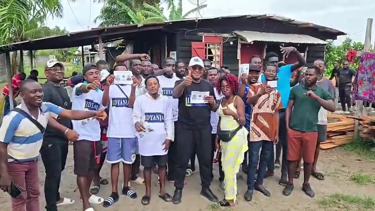 [#Reportage] Port-Gentil : Otandault appelle à voter pour Patrick Barbera au second tour des législatives