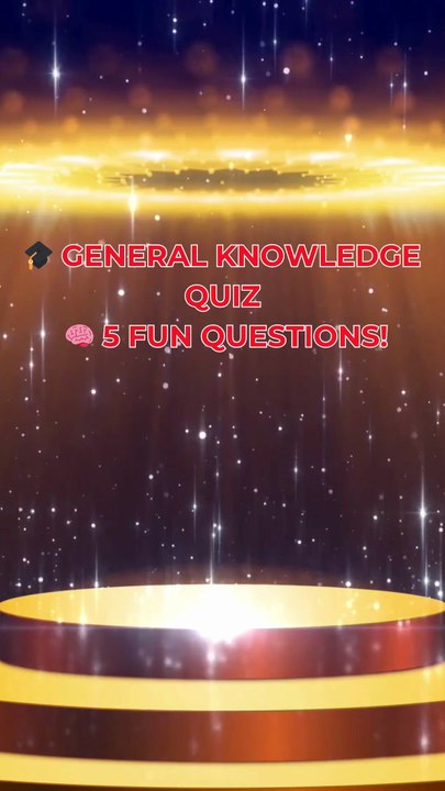 General Knowledge Quiz part 5 💡#shorts