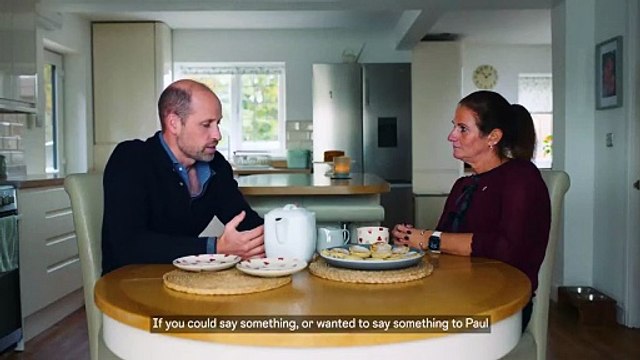 Le prince William submergé par l'émotion face à une veuve évoquant le suicide de son mari dans une vidéo, à l'occasion de la journée mondiale de la santé mentale