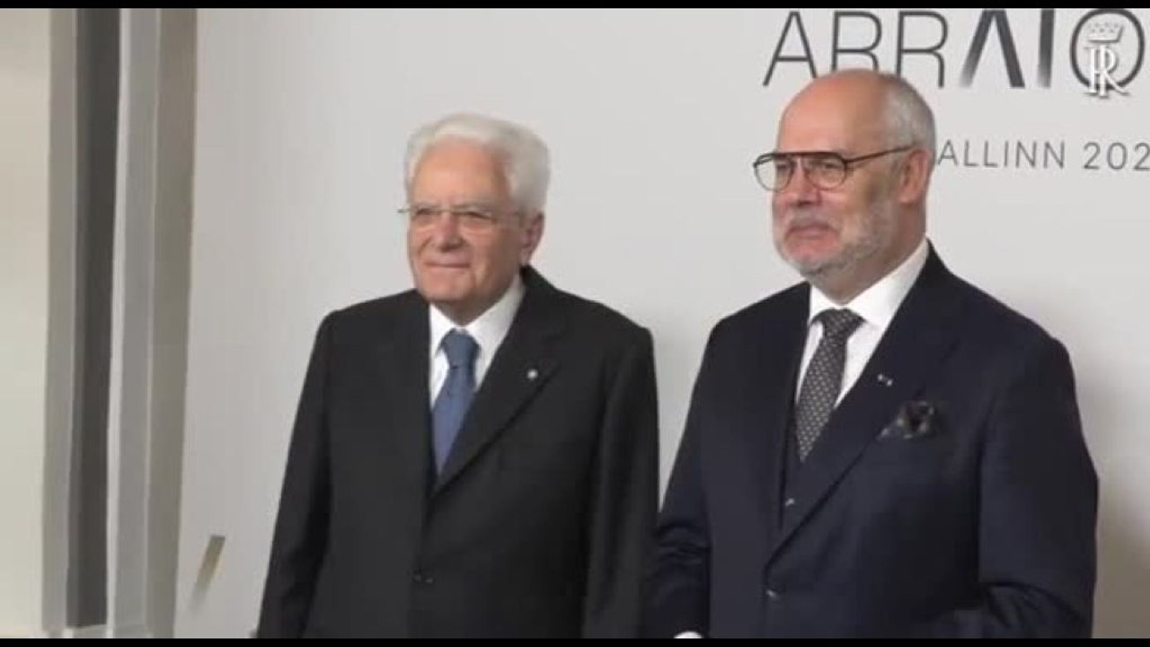 Arraiolos, Mattarella al 20esimo incontro capi Stato a Tallainn
