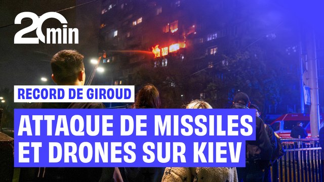 Ukraine : Attaque de missiles et de drones sur Kiev, partiellement privée d'électricité