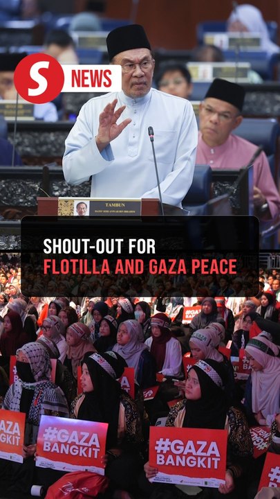 Budget 2026 speech ends with shout-out to flotilla activists and support for Gaza peace