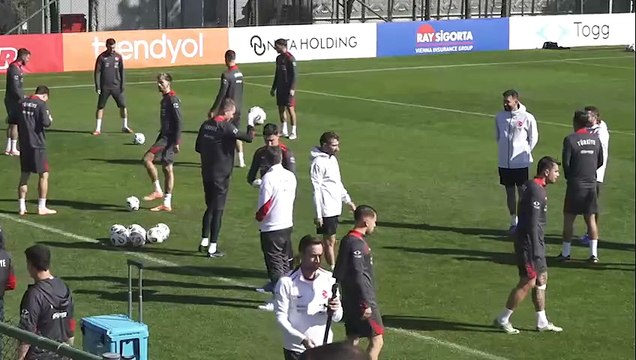 A Milli Futbol Takımı, Bulgaristan maçı hazırlıklarını tamamladı!