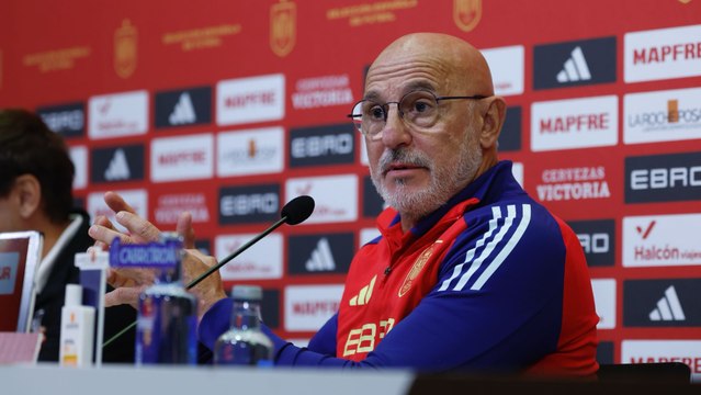 Luis de la Fuente explica las molestias de Dani Olmo
