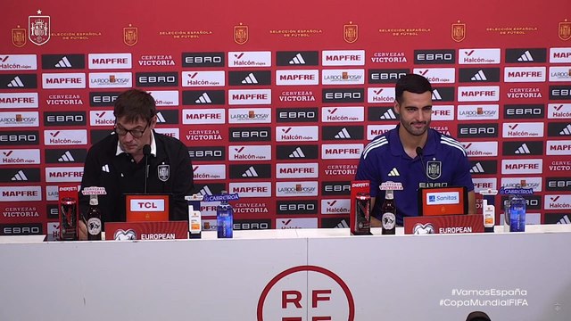 RUEDA de PRENSA de MIKEL MERINO previa al ESPAÑA vs GEORGIA