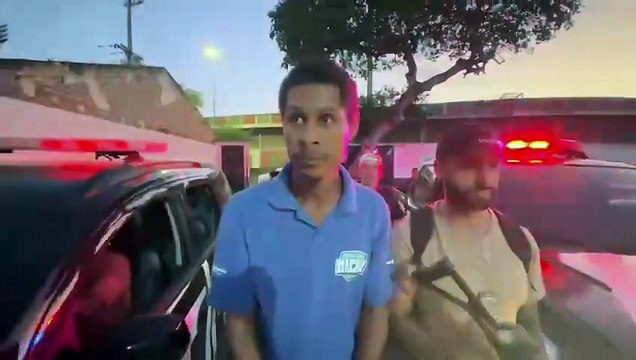 Veja o momento em que suspeitos do desaparecimento de três jovens são presos em Anguera