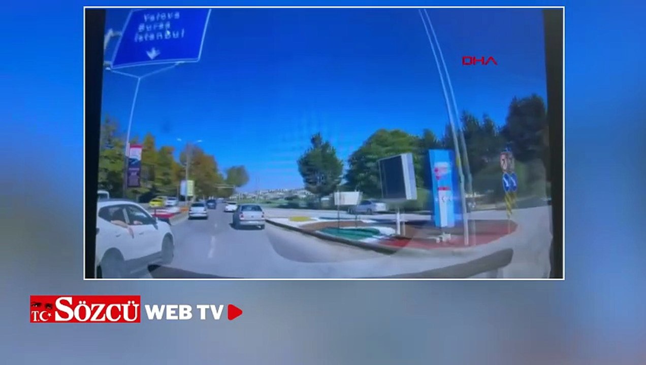 Otomobiliyle makas atan sürücüye 9 bin TL ceza