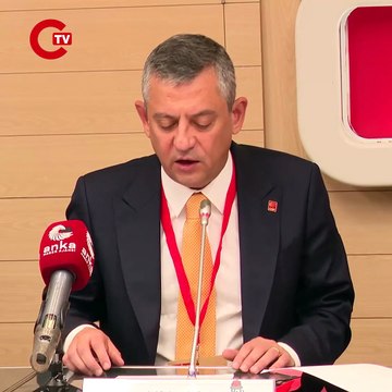 Özgür Özel, Sosyalist Enternasyonal Prezidyum Toplantısı’nda konuştu