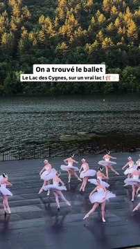 🎭✨ Le Lac des Cygnes sur un lac. Un ballet unique sur le lac Pancharevo avec gabriellatsocheva (Tiktok)