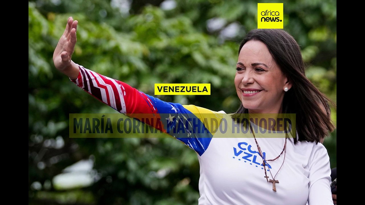 Venezuela opposition leader Maria Corina Machado wins Nobel Peace Prize