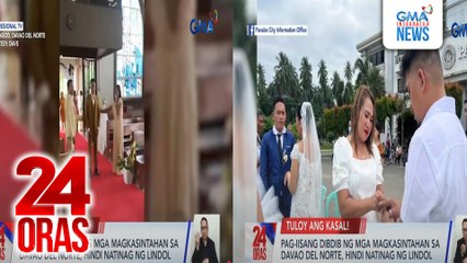 Pag-iisang dibdib ng mga magkasintahan sa Davao del Norte, hindi natinag ng lindol | 24 Oras