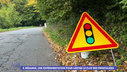 À Rédange, une expérimentation pour limiter le flux des frontaliers