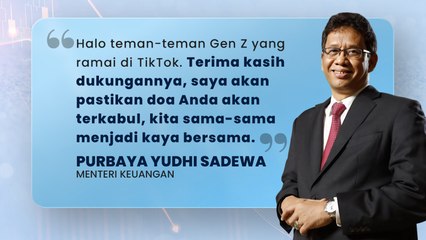 Gaya Menkeu Purbaya Ajak Warga untuk Kaya Bersama