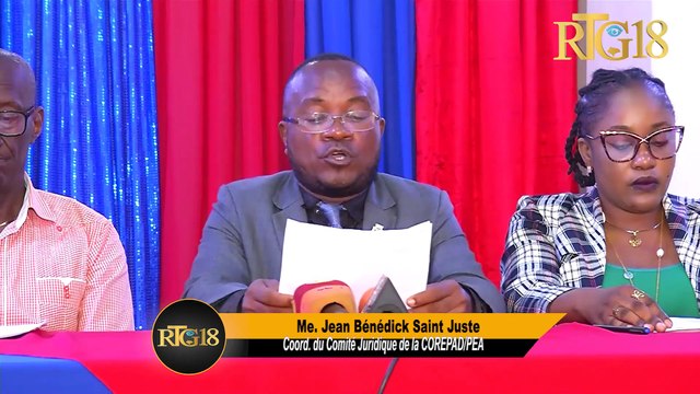 Dirijan COREPAD/PEA yo denonse otorite yo ki pa rezoud ensekirite a