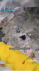 Salvan a perro desde el aire por agentes del sheriff de Arizona