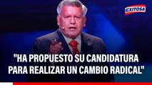 César Acuña ha propuesto su candidatura para hacer un 