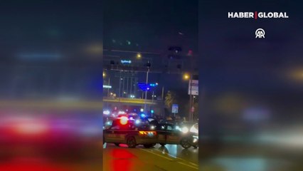 Polisin 'dur' ihtarına uymayan şüpheli vurularak yakalandı