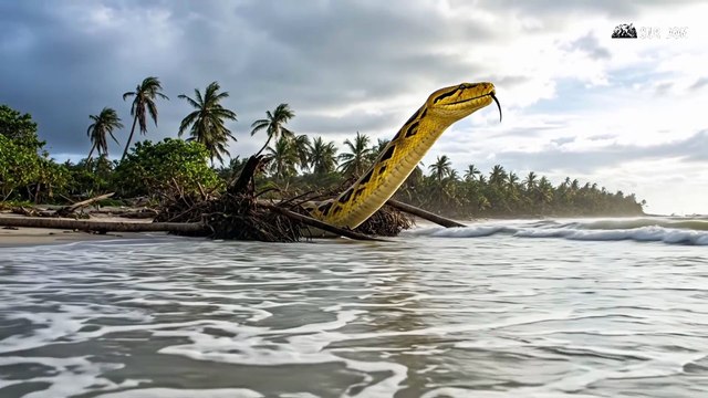 Part 35 - A Girl Alone Surviving In The Forest - Escape from the Deserted Island Adrift at Sea