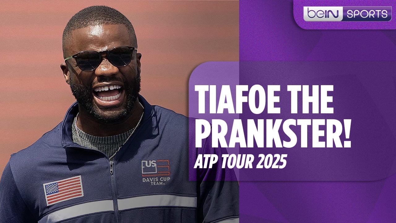 Frances Tiafoe pranks tennis pros with the Bad Dap! | ATP Tour 2025