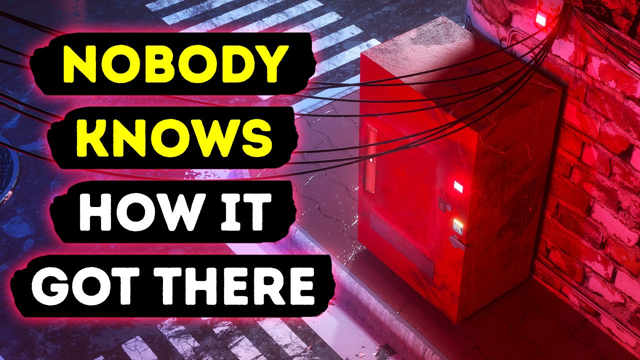 Soda Machine Appeared and Vanished Before Mystery Could Be Solved