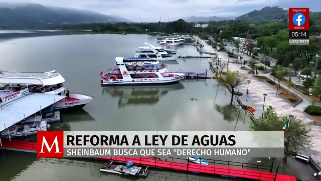 Sheinbaum propone reforma para acabar con el tráfico ilegal de concesiones de agua