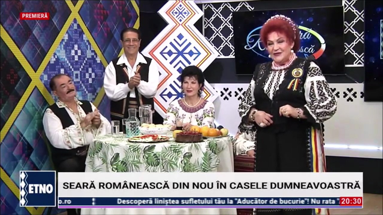 Elena Merisoreanu - Sus la munte la izvor (Seara romaneasca - ETNO TV - 08.09.2025)