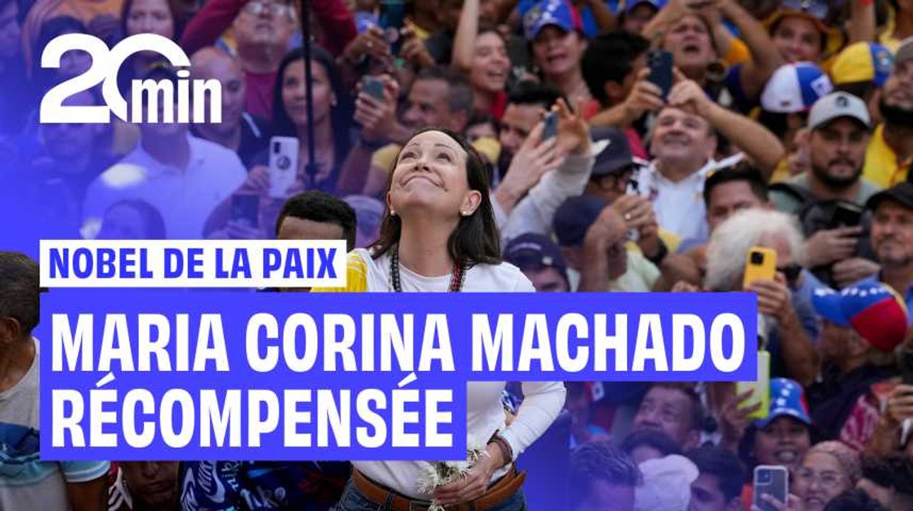 Maria Corina Machado remporte le prix Nobel de la paix 2025