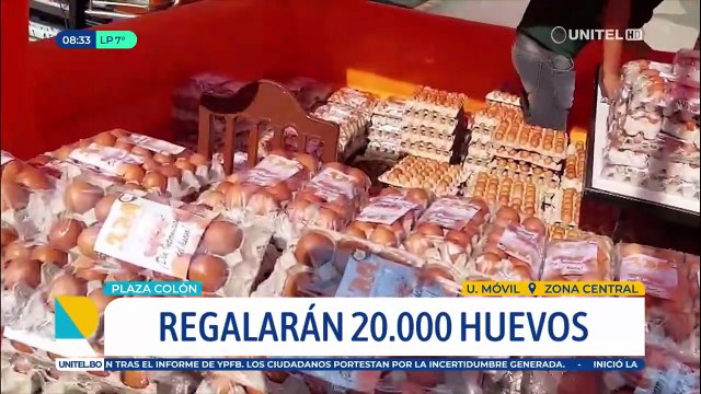 Por Día Internacional del Huevo, avicultores en Cochabamba regalarán 20 mil unidades de huevo