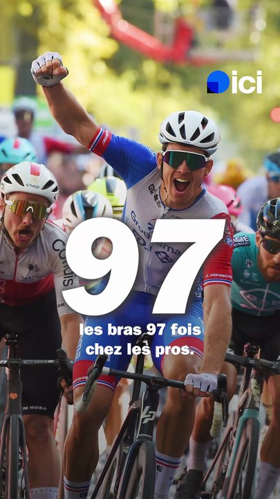 Arnaud Démare, l'un des coureurs français les plus titrés