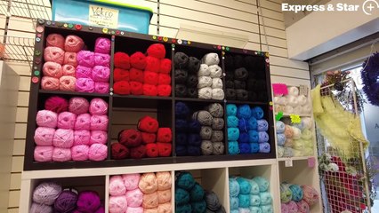 Abi Wakelam, owner of Castle Crafts, Fountain Arcade, Dudley is devastated as she explains why she is having to close her shop