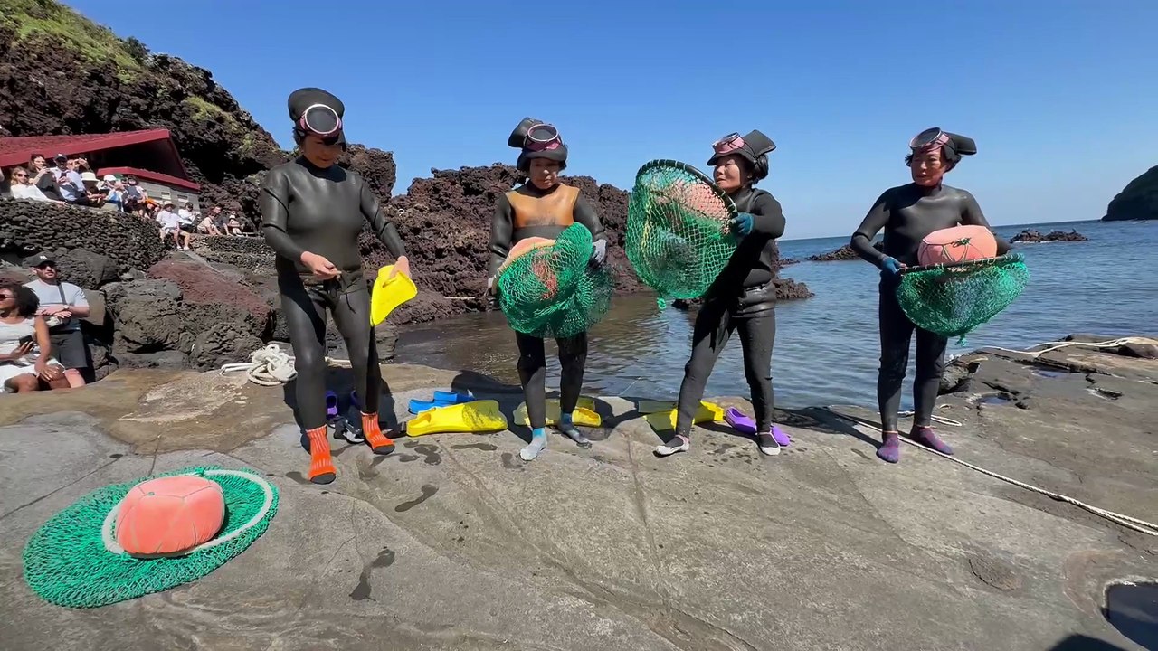 Les plongeuses de Jeju