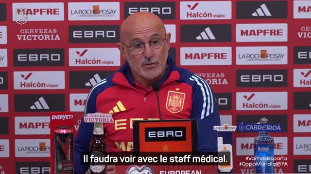 Espagne - De La Fuente : "On suit Ansu Fati de près"