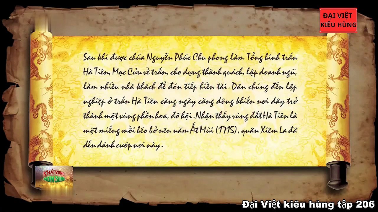 206 Đại Việt kiêu hùng - Mạc Cửu khai mở đất Hà Tiên quy phục chúa Nguyễn Phúc Chu