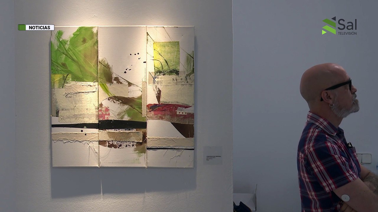 La Sala Rivadavia de la Diputación se llena del arte abstracto de Karina Zothner