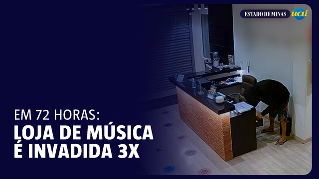 loja de música é invadida três vezes em apenas 72 horas