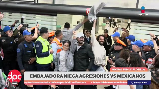 Israel niega maltrato a activistas mexicanos detenidos | DPC con Paola Rojas