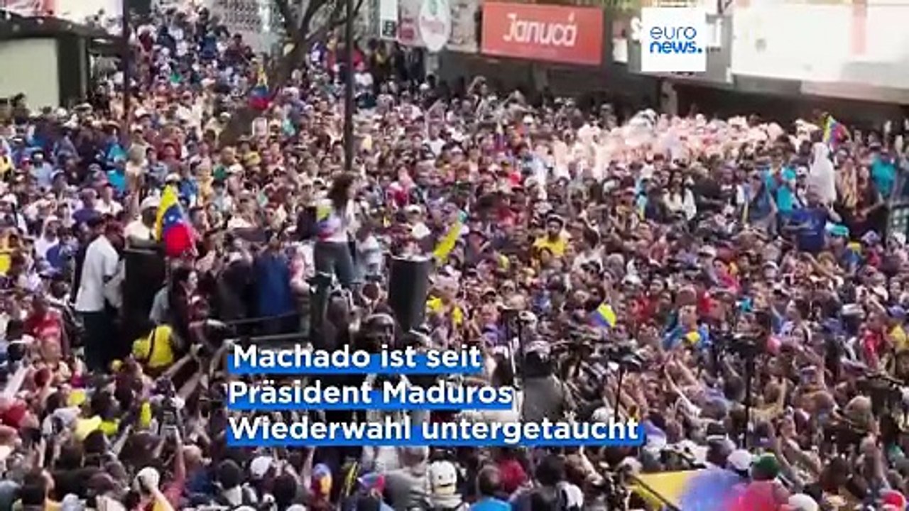 Oppositionelle aus Venezuela: Friedensnobelpreis geht an María Corina Machado