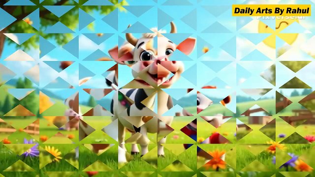 Moo Moo morning song _ English Nursery Rhymes for kids