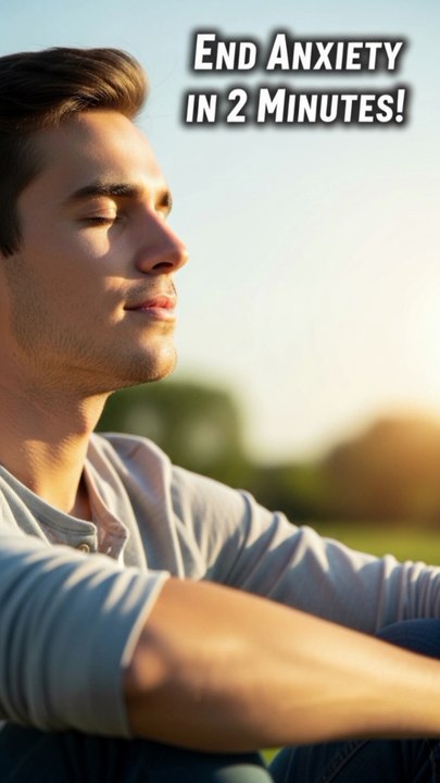 End Anxiety in 2 Minutes | Simple Breathing Trick for Instant Calm & Peace of Mind