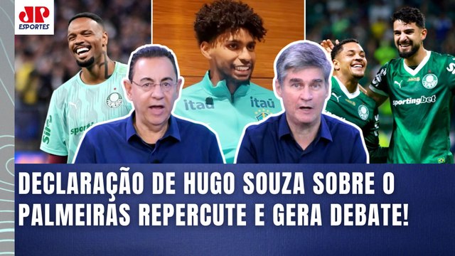 BESTEIRA??? Cara, ISSO que o Hugo Souza FALOU sobre o Palmeiras é... OLHA o que REPERCUTIU!