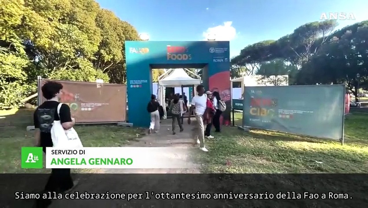 Fao, la prima esposizione universale 'Dal Seme al Cibo'