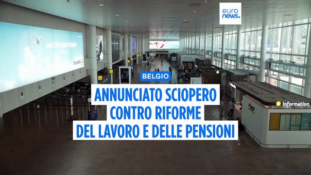 Belgio: annunciato sciopero generale, previsti disagi in tutto il Paese