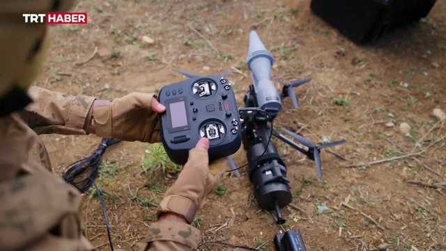 Milli kamikaze dron KarguFPV zırh delici harp başlığıyla hedefi vurdu